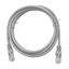 Patchcord RJ45 shielded, Cat.6, PVC, grey, 10.0m thumbnail 1