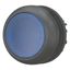 Illuminated pushbutton actuator, RMQ-Titan, Flush, maintained, Blue, Blank, Bezel: black thumbnail 9