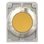 Pushbutton, RMQ-Titan, flat, maintained, yellow, blank, Front ring stainless steel thumbnail 12