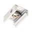 EUTRAC pendant clip for 3-phase track, white RAL 9016 thumbnail 1
