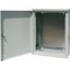 Surface-mount service distribution board with three-point turn-lock, mounting side panel, W = 800 mm, H = 460 mm thumbnail 2