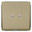 Style, outlet plate, 68x 68 mm malt gold thumbnail 1