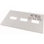Front cover, +mounting kit, for NZM1, vertical, 3p, HxW=300x425mm, grey thumbnail 1