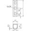 MS4141P1000FT Profile rail perforated, slot 22mm 1000x41x41 thumbnail 2