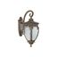 Outdoor  Fleur Wall Lamp Black with Gold thumbnail 1