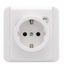 FLUSH MOUNTING RCD SAFETY SOCKET-OUTLET - 16A 0,01mA IP21 thumbnail 2