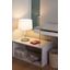 VOLTA WHITE TABLE LAMP E27 20W 2700K thumbnail 2