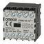 Micro contactor, 3-pole, 2.2 kW; 5 A AC3 (400 VAC) + 1 NO, 110 VAC thumbnail 1