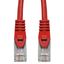 Patchcord RJ45 shielded, Cat.5e, PVC, red, 5.0m thumbnail 2