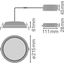 DOWNLIGHT ALU DALI 200 35 W 3000 K IP44/IP20 WT thumbnail 15