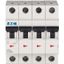 Miniature circuit breaker (MCB), 4 A, 4p, characteristic: K thumbnail 2