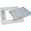 Mounting kit, for IZM63, 3p, fixed/withdrawable, EVEN+OPPO, +door, WxD=1100x800mm, grey thumbnail 3