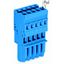 1-conductor female connector CAGE CLAMP® 4 mm² blue thumbnail 2