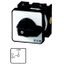 On-Off switch, T0, 20 A, flush mounting, 2 contact unit(s), 3 pole, 1 N/C, with black thumb grip and front plate thumbnail 1