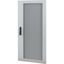 Transparent door (sheet metal), 3-point locking mechanism with clip-down handle, right-hinged, IP55, HxW=1530x570mm thumbnail 3