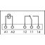 Basic relay Nominal input voltage: 24 VDC 1 changeover contact thumbnail 5