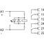 Relay module Nominal input voltage: 110 VDC 2 changeover contacts gray thumbnail 4