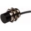 Proximity switch, E57 Global Series, 1 N/O, 2-wire, 20 - 250 V AC, M30 x 1.5 mm, Sn= 15 mm, Non-flush, Metal, 2 m connection cable thumbnail 1