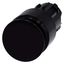 Mushroom pushbutton, 22 mm, round, plastic, black, 30 mm, latching, 3SU1000-1AA10-0AA0-Z Y10 thumbnail 2