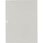 Flush mounted steel sheet door grey, for 24MU per row, 6 rows thumbnail 1