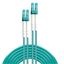 Fibre Optic Cable LC/LC OM3, 2m 50/125µm, Multimode thumbnail 2