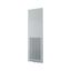 Front plate (section high), ventilated, W=600mm, IP42, grey thumbnail 3