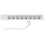 19" PDU, 8xSchuko, Profile PVC 1.25U, 2m-cable, RAL7035 thumbnail 6