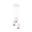 CHLOE GU10 x3 IP20  pendant lamp white golden round base thumbnail 4