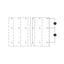 Triple-deck PCB terminal block 2.5 mm² Pin spacing 10 mm gray thumbnail 4