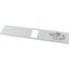 Front cover, +mounting kit, for NZM1, horizontal, 3p, HxW=100x425mm, grey thumbnail 5