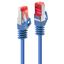 0.3m Cat.6 S/FTP Network Cable, Blue RJ45, M/M, 250MHz, Copper, 28AWG thumbnail 1