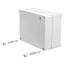INDUSTRIAL BOX SURFACE MOUNTED WITH METAL PLATE AND HINGES 220X170X107 thumbnail 4