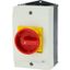 Main switch, P1, 32 A, surface mounting, 3 pole, Emergency switching off function, With red rotary handle and yellow locking ring, Lockable in the 0 ( thumbnail 5