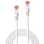 0.5m Cat.6 S/FTP Network Cable, White RJ45, M/M, 250MHz, Copper, 27AWG thumbnail 2