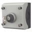 Key-operated actuator, maintained, 2 positions 0, I, Bezel: titanium, 1 NC, 1 N/O, Enclosure thumbnail 2