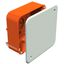 HV 100 KD Hollow wall, connection box cavity wall 105x105x50 thumbnail 1