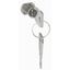 Key lock - To be fitted on white or transparent doors - Supplied with key N° 850 thumbnail 2