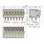 805-104 PCB terminal block; push-button; 1.5 mm² thumbnail 3