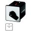 Reversing switches, T5B, 63 A, flush mounting, 3 contact unit(s), Contacts: 5, 60 °, maintained, With 0 (Off) position, 1-0-2, Design number 8401 thumbnail 1