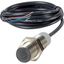 Proximity switch, E57G General Purpose Serie, 1 NC, 3-wire, 10 - 30 V DC, M18 x 1 mm, Sn= 8 mm, Flush, PNP, Stainless steel, 2 m connection cable thumbnail 1