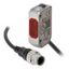 Photoelectric sensor, rectangular housing, stainless steel, red LED, b thumbnail 2