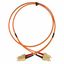 FO Patchcord Duplex SC/SC,50/125æm OM2, LS0H-3, orange, 5.0m thumbnail 2