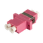 Fiber Optic Coupler LC to LC, Multi-Mode Ceramic, Multimode thumbnail 2