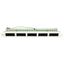 Patchpanel 50xRJ45 unshielded, ISDN, 19", 1U, RAL7035 thumbnail 7