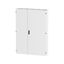 Floor-standing distribution board EMC2 empty, IP55, protection class II, HxWxD=1850x1300x270mm, white (RAL 9016) thumbnail 1