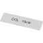 Labeling strip, DOL 0.55KW thumbnail 4