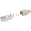 RJ 45 plug screened fawn Hirose (VE=50) thumbnail 2