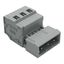 1-conductor male connector CAGE CLAMP® 2.5 mm² gray thumbnail 1