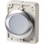 Illuminated pushbutton actuator, RMQ-Titan, flat, maintained, White, blank, Front ring stainless steel thumbnail 2