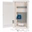 Compact distribution board-flush mounting, multimedia, 3-rows, super-slim sheet steel door thumbnail 13